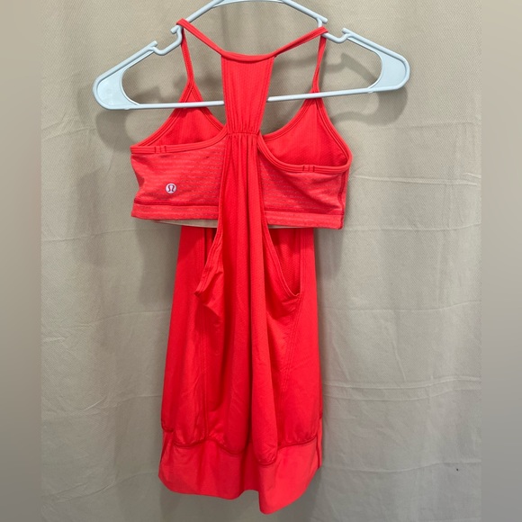 Lululemon Tank Top - Red with Stripes - Women’s Size 4 - Picture 2 of 5